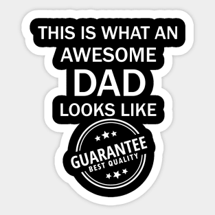 Awesome Dad Sticker